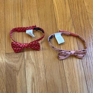 Janie and Jack Bow ties - Size: 0-24 months